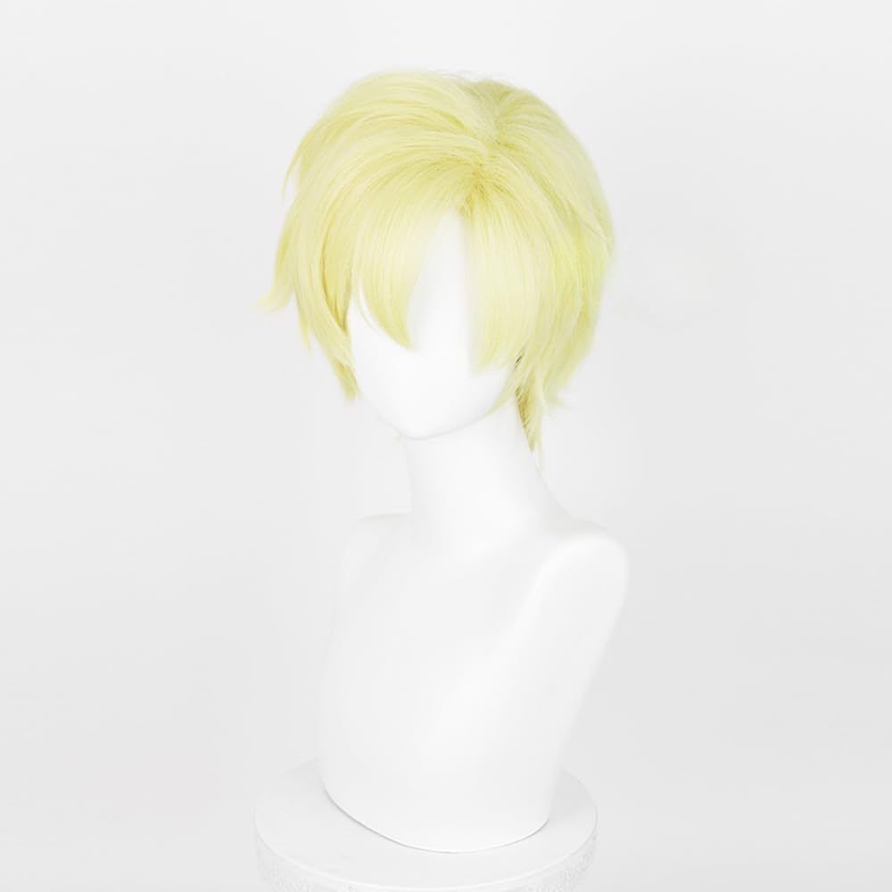 Amazon.co.jp: コスプレウィッグ 須王環 すおうたまき イエロー 耐熱